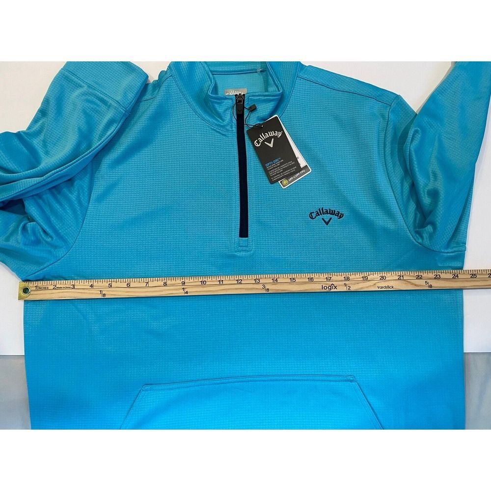 Callaway Blue Performance Quarter-Zip Sweatshirt - Picture 5 of 7